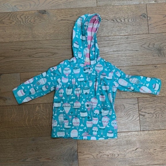 Hatley Jackets & Coats Hatley Raincoat Hot Air Balloon Kids Size 3